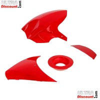 Fairing for Pocket Bike MT4 - Red