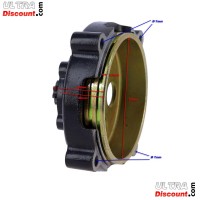 Clutch Bell + 7 Tooth Sprocket for Pocket Bike ZPF Bilder 2
