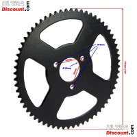 64 Tooth Reinforced Rear Sprocket (small pitch) Bilder 1