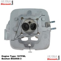 Full Cylinder Head for ATV Bashan Quad 200cc (BS200S-3) Bilder 2