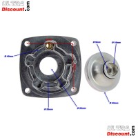 High Performance Cylinder Head for Pocket Bike Polini Bilder 1