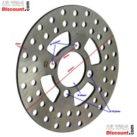 Front Brake Disc for ATV Shineray Quad 350cc