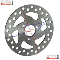 Brake Disc 120mm for Pocket Bike (type 2) for Parts for mini scooter