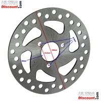 Brake Disc 120mm for Pocket Bike (type 2) Bilder 1