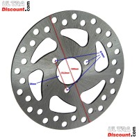 Brake Disc rear 120mm electric junior quad