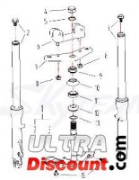 Upper fork nut for E-mini Skyteam Bilder 1