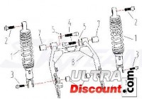 Screw Rear swing arm for Skyteam E-MINI Bilder 1