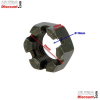 Rear Axle Castle Nut for ATV Bashan 200cc BS200S7 Bilder 2