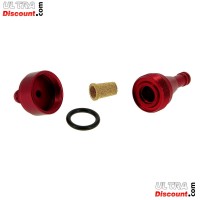 High Quality Removable Fuel Filter (type 1) - Red