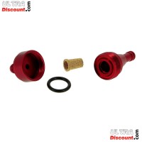 High Quality Removable Fuel Filter (type 1) - Red Bilder 1