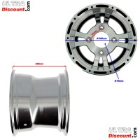 Rear Aluminum Rim for ATV Shineray Quad 200ST-6A