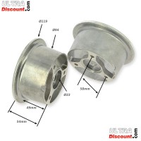 Rear Rim for ATV Pocket Quad Alu (type 3) Bilder 1