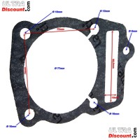 Cylinder Base Gasket for ATV Shineray Quad 250ST-9C (Engine 172MM)