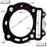 Cylinder Head Gasket for Quads Shineray 250ST-9C (Engine 172MM) Bilder 1