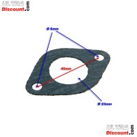 Intake Pipe Gasket 24 mm for Dirt Bike Bilder 1