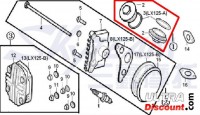 Valve Cap engines 125cc for PBR Skyteam