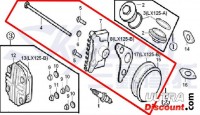Complete right cover for cylinder head 125cc for Dax Skyteam Bilder 1