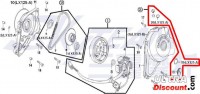 Accessories for ignition housing for Skyteam 125cc engines