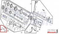 Gear Shift Drum engine 125cc for Bubbly Skyteam