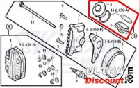 Valve Cap engines 50cc for PBR Skyteam