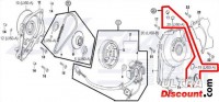Accessories for ignition housing for Skyteam 50cc engines Bilder 1