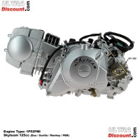 Engine 125cc 1P52FMI with Starter Motor for Bubly (6-6B)