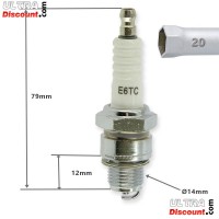 Stock Spark Plug for Yamaha PW50 Bilder 1