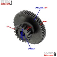 Starter Reduction Gear for Dirt Bikes 200cc - 250cc (16 tooth) Bilder 1