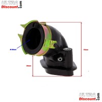 Intake Pipe for Jonway Scooter YY50QT-28A 4-stroke Bilder 1