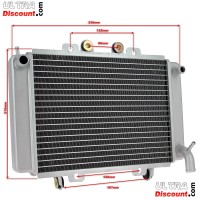 Radiator for ATV Shineray Racing Quad 250cc ST-9C