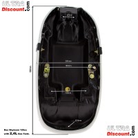 Custom Seat for Dax 50cc ~ 125cc - (ivory white, 2.4l) Bilder 1
