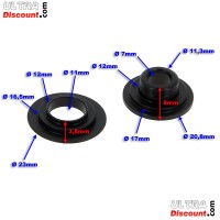 Valve Split Collet + Retainer for ATV Shineray Racing Quad 250ST-9C (Engine 172MM)