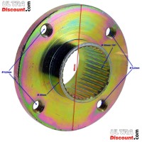 Brake Disc Mount for ATV Shineray Quad 200ST-9 Bilder 2