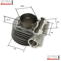 180cc Engine Kit for 125-150cc GY6 Chinese Scooter - 4 Stroke Bilder 1