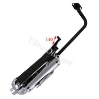 Exhaust for Chinese Scooter 50cc (4 stroke, type 1) Bilder 2