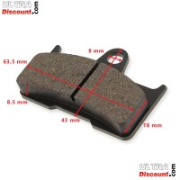 Brake Pad for Dirt Bike type 10