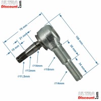 Upper Ball Joint for ATV Shineray Quad 250cc ST-9E