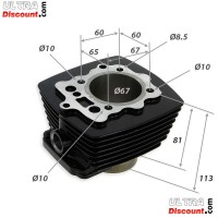 Cylinder for Dirt Bikes Zongshen 250cc