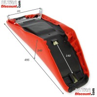 Seat Red Black for Dirt Bike AGB29 AGB30 Bilder 1 Seat Red Black for Dirt Bike AGB29 AGB30 Bilder 1