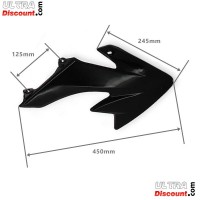 Aftermarket Red Fairing + Seat for Dirt Bike CRZ Bilder 2