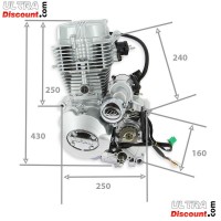 Lifan Engine 250cc 167FMM for Dirt Bike Bilder 5