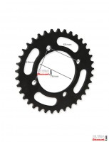 37 Tooth Reinforced Rear Sprocket for Dirt Bike (model 3 - 420) Bilder 1