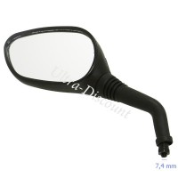 Left Mirror for Baotian Scooter BT49QT-9 - Black Bilder 1
