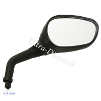 Right Mirror for Baotian Scooter BT49QT-11 - Black