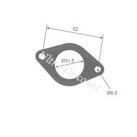 Intake Pipe Gasket for ATV Shineray Quad 200cc STIIE Bilder 1