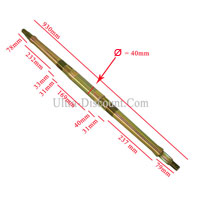 Rear Axle for ATV Shineray Quad 300cc STE (930mm) Bilder 1