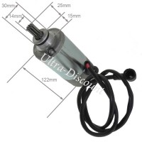 Starter Motor for ATV Bashan Quad 300cc (BS300S-18) - 9 Tooth Bilder 1 Starter Motor for ATV Bashan Quad 300cc (BS300S-18) - 9 Tooth Bilder 1