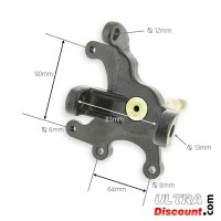 Right Steering Knuckle for ATV Bashan Quad 300cc (BS300S-18) - Black Bilder 1