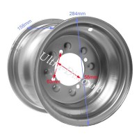 Front Rim for ATV Bashan Quad 200cc (Silver, BS200S-7)