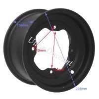 Front Rim for ATV Bashan Quad 250cc (BS250S-11) Bilder 1